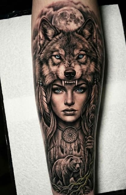 Tattoo Referência Realismo B&G #530388