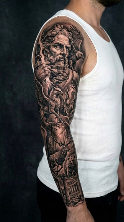 Tattoo Referência Realismo B&G #51be6e