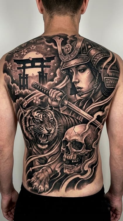 Tattoo Referência Realismo B&G #6dc695