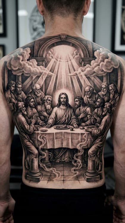 Tattoo Referência Realismo B&G #5567c8