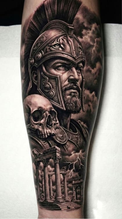 Tattoo Referência Realismo B&G #62d6eb