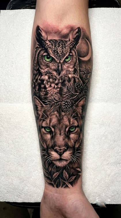 Tattoo Referência Realismo B&G #c7b6d1