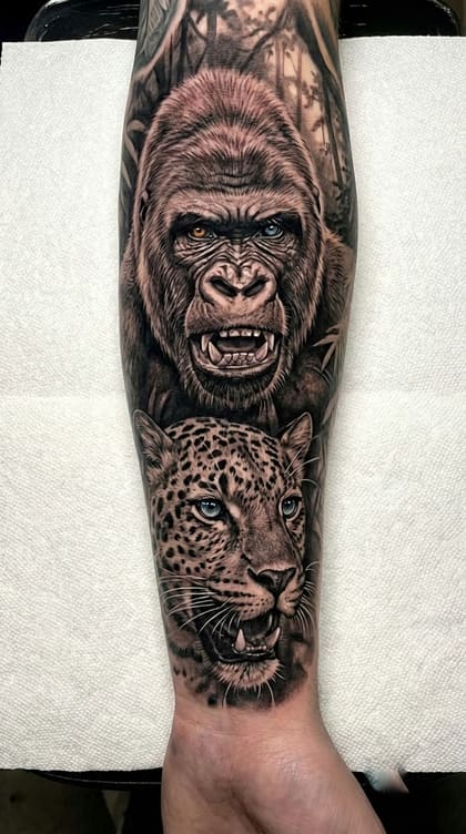 Tattoo Referência Realismo B&G #f8a2d9
