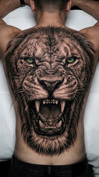 Tattoo Referência Realismo B&G #9d1315
