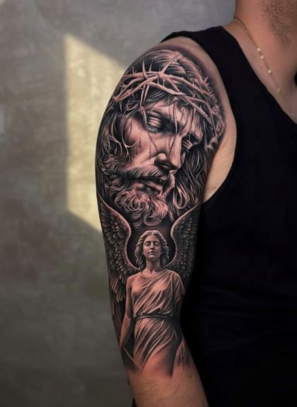 Tattoo Referência Realismo B&G #1febfd