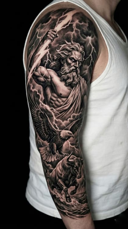 Tattoo Referência Realismo B&G #144281