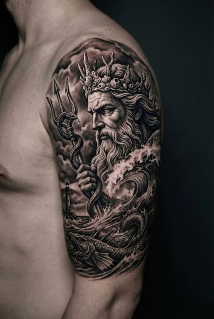 Tattoo Referência Realismo B&G #3def7b