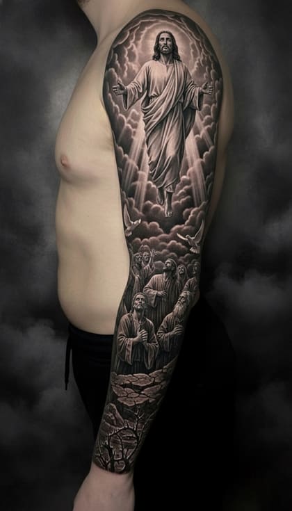 Tattoo Referência Realismo B&G #262ac6