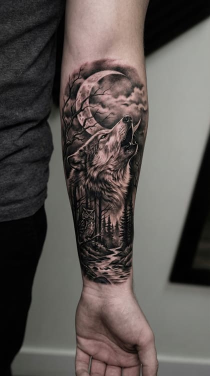 Tattoo Referência Realismo B&G #69661a