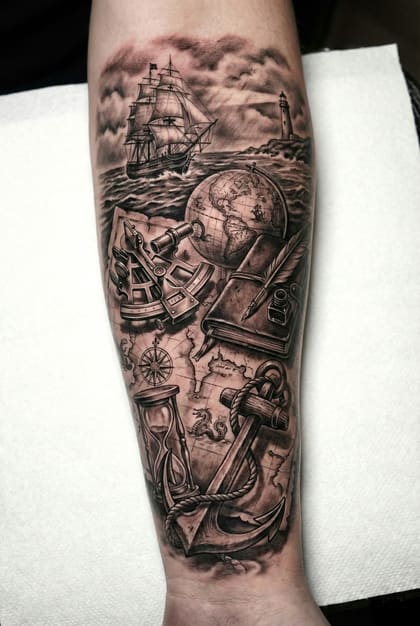 Tattoo Referência Realismo B&G #711cef