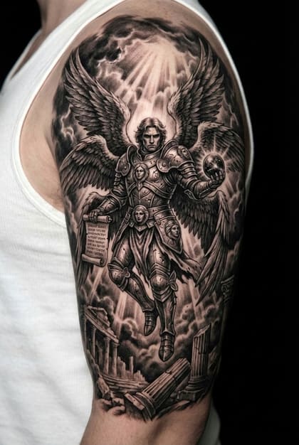 Tattoo Referência Realismo B&G #71b4d7
