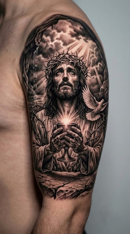 Tattoo Referência Realismo B&G #1298ec