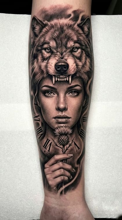 Tattoo Referência Realismo B&G #08f22e