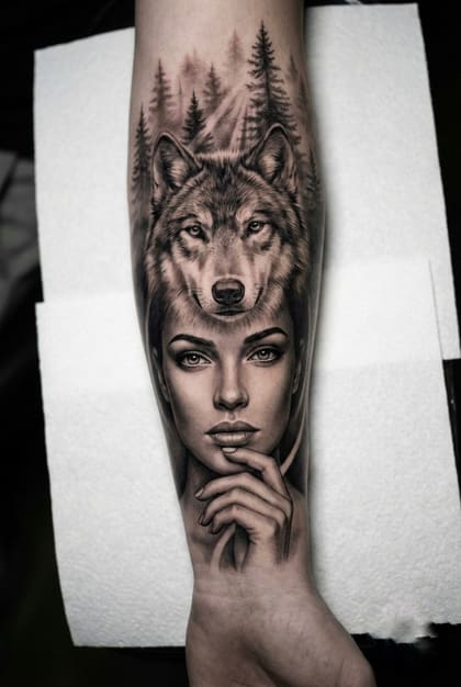 Tattoo Referência Realismo B&G #2eb9e4