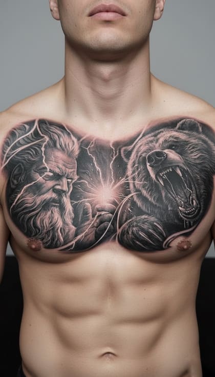 Tattoo Referência Realismo B&G #0ce290