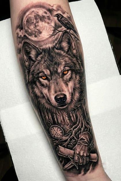 Tattoo Referência Realismo B&G #047a21