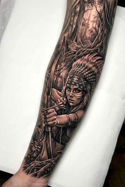 Tattoo Referência Realismo B&G #9f10f3