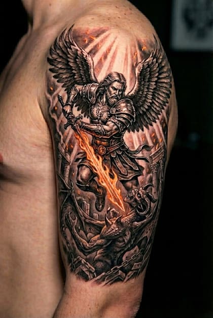 Tattoo Referência Realismo B&G #83c52f