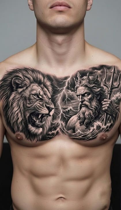 Tattoo Referência Realismo B&G #b8c2e4