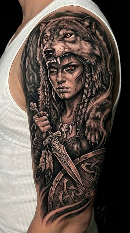 Tattoo Referência Realismo B&G #249952
