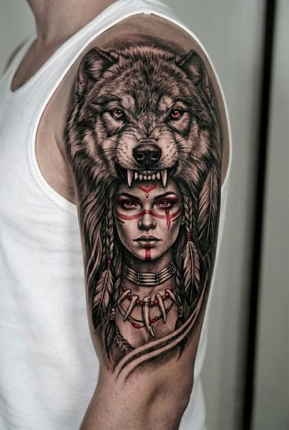 Tattoo Referência Realismo B&G #4940d6