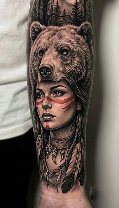 Tattoo Referência Realismo B&G #de3a09