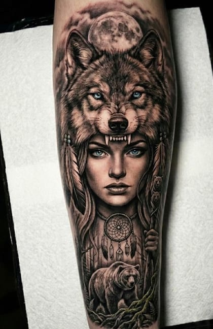 Tattoo Referência Realismo B&G #530388