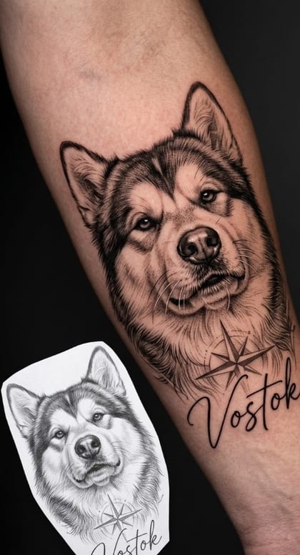 Tattoo Referência Realismo B&G #04d2b0