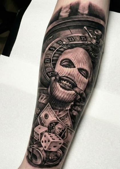 Tattoo Referência Realismo B&G #61faf5