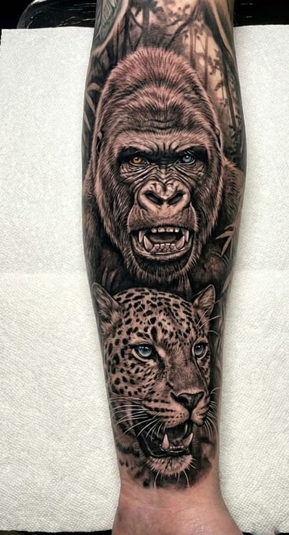 Tattoo Referência Realismo B&G #d6a6aa
