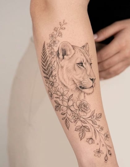 Tattoo Referência Realismo B&G #6cd1fb