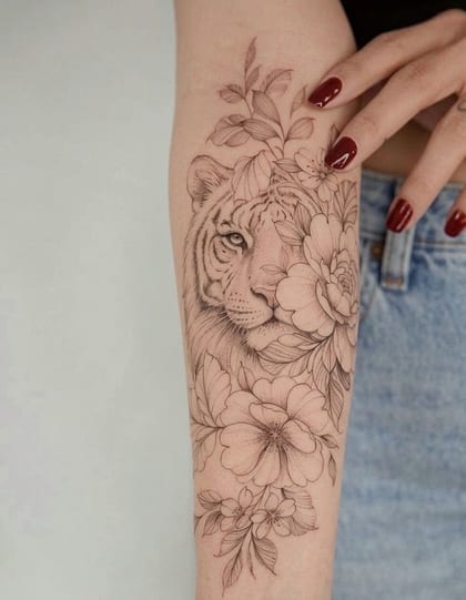 Tattoo Referência Realismo B&G #ac2f2d