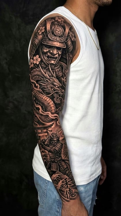 Tattoo Referência Realismo B&G #935dc8