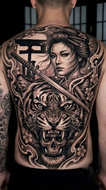Tattoo Referência Realismo B&G #f53a58