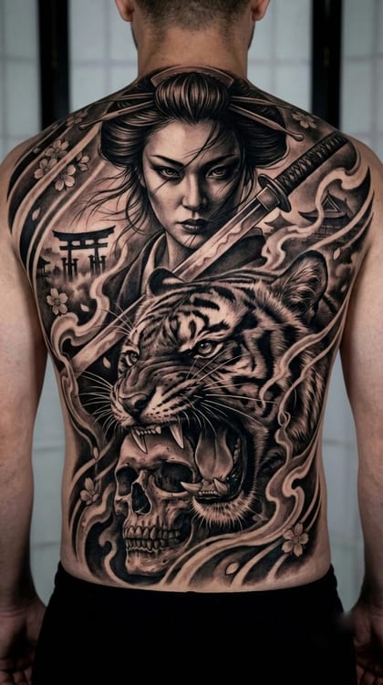 Tattoo Referência Realismo B&G #496537