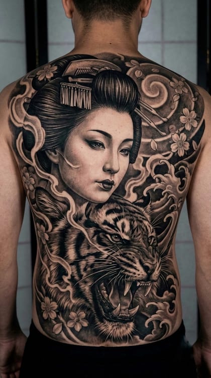 Tattoo Referência Realismo B&G #28ea8a