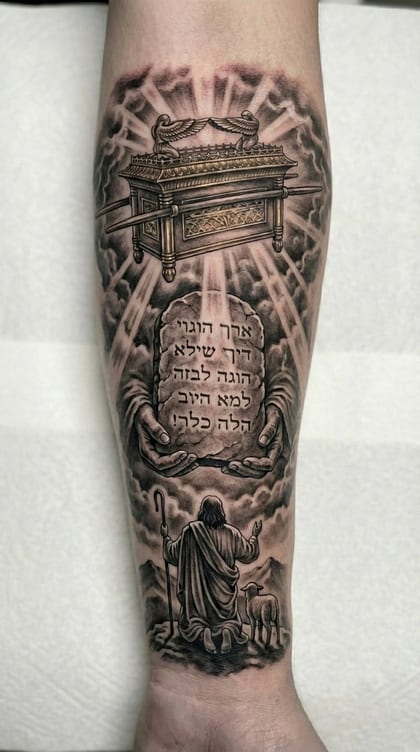 Tattoo Referência Realismo B&G #9c877d