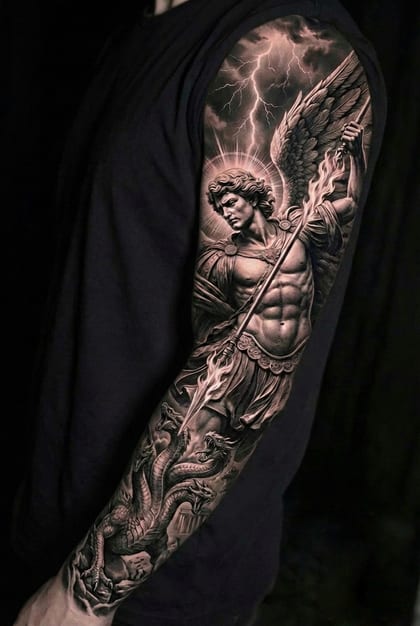 Tattoo Referência Realismo B&G #a82b0e