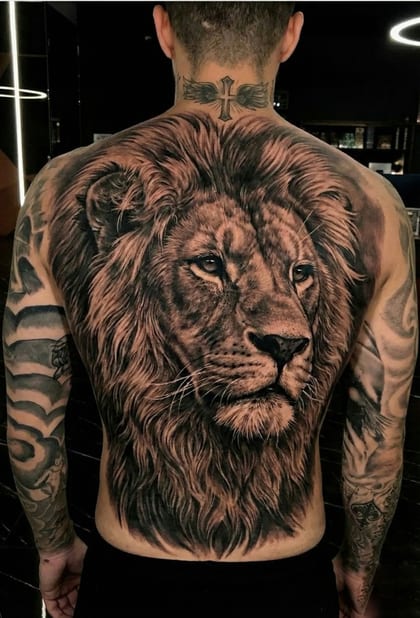 Tattoo Referência Realismo B&G #7e8ad3