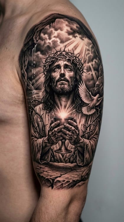 Tattoo Referência Realismo B&G #1298ec
