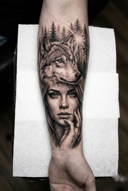 Tattoo Referência Realismo B&G #eca3b8