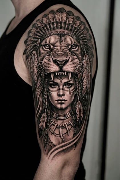 Tattoo Referência Realismo B&G #761893